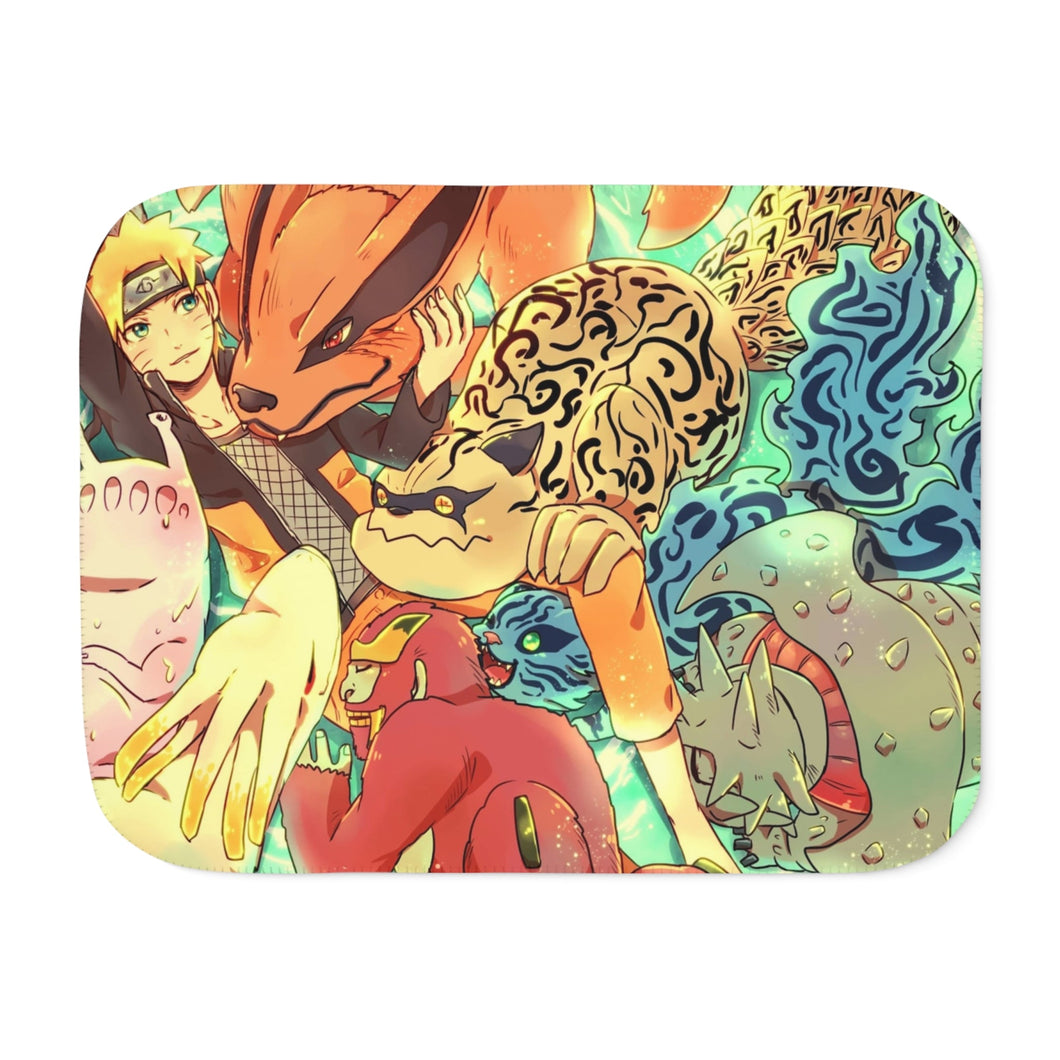 Anime Naruto Sherpa Blanket