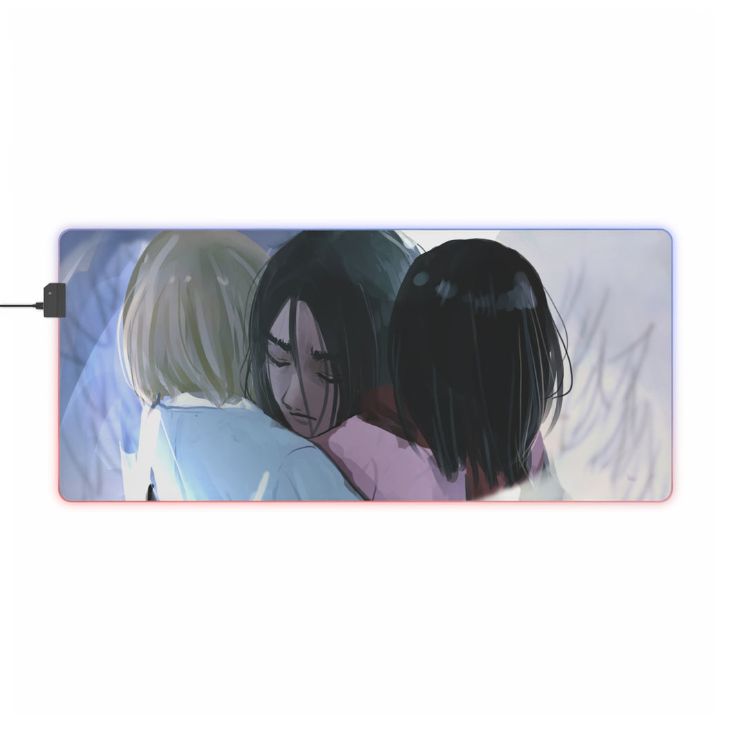 Anime Attack On Titan RGB LED Mouse Pad (Desk Mat)