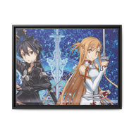 Anime Sword Art Online Canvas Framed Art Print