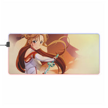 Load image into Gallery viewer, Sword Art Online Asuna Yuuki RGB LED Mouse Pad (Desk Mat)

