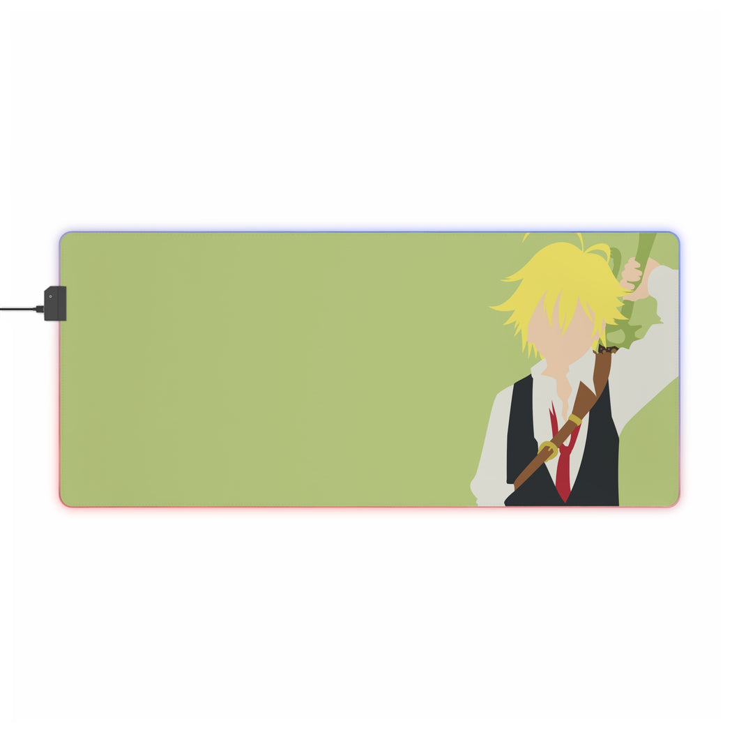 The Seven Deadly Sins Meliodas RGB LED Mouse Pad (Desk Mat)