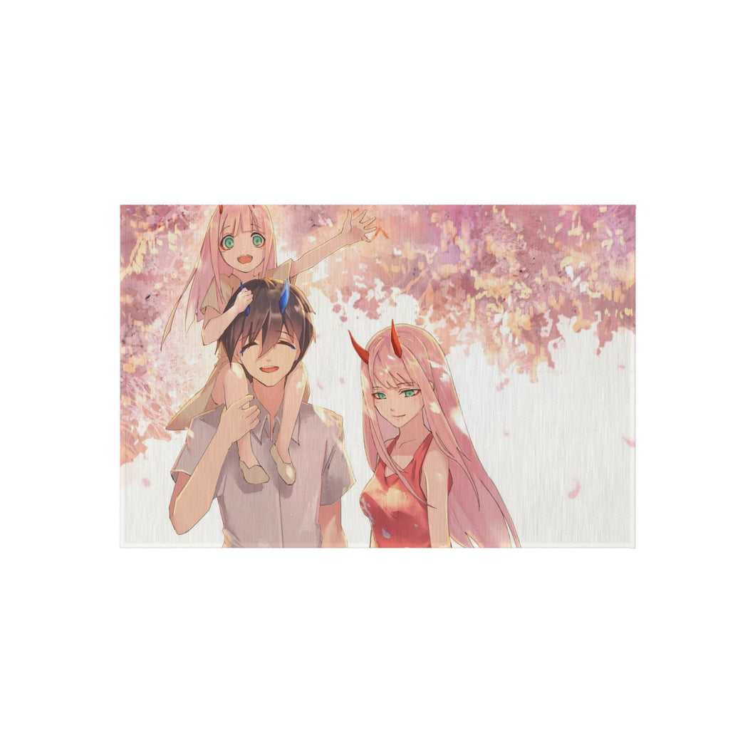 Hiro & zero Two lived happily ever after. Rug