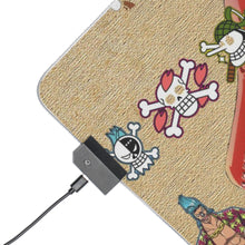 Load image into Gallery viewer, luffy and his Nakamas RGB LED Mouse Pad (Desk Mat)
