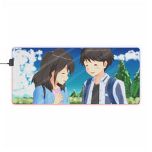 Load image into Gallery viewer, Tsuki ga Kirei RGB LED Mouse Pad (Desk Mat)
