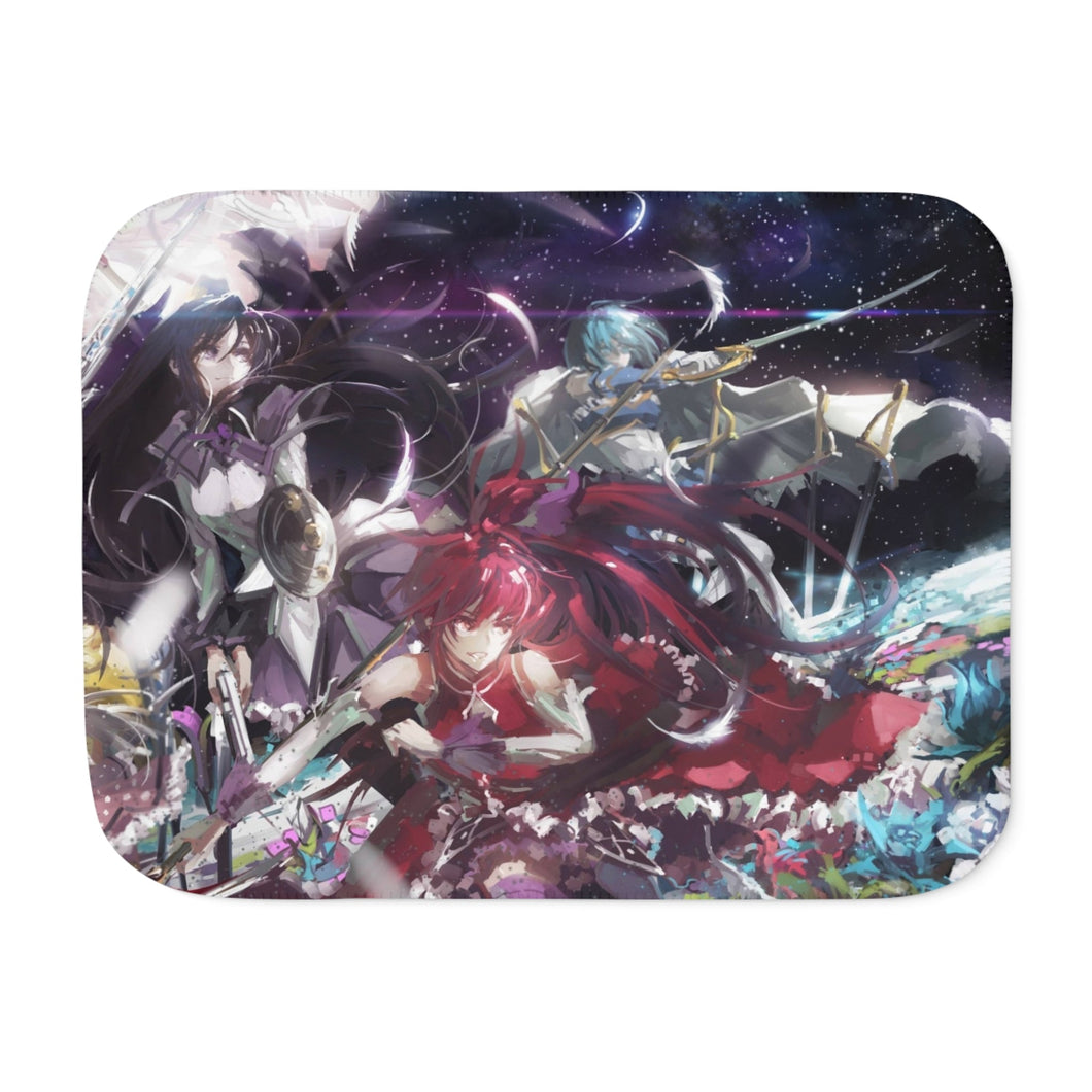 Anime Puella Magi Madoka Magica Sherpa Blanket