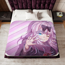 Load image into Gallery viewer, Chika Fujiwara Sherpa Blanket
