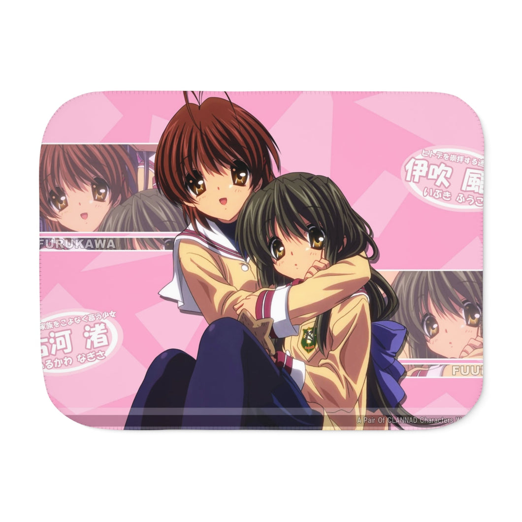 Clannad Nagisa Furukawa, Fuuko Ibuki Sherpa Blanket