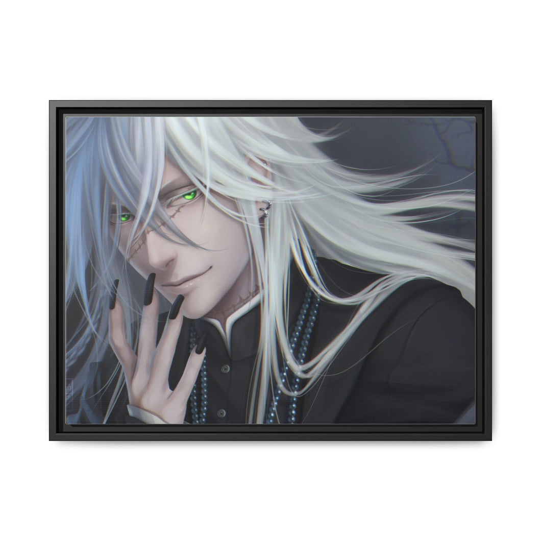 Undertaker (Black Butler) Canvas Framed Art Print