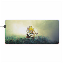 Load image into Gallery viewer, Meliodas RGB LED Mouse Pad (Desk Mat)
