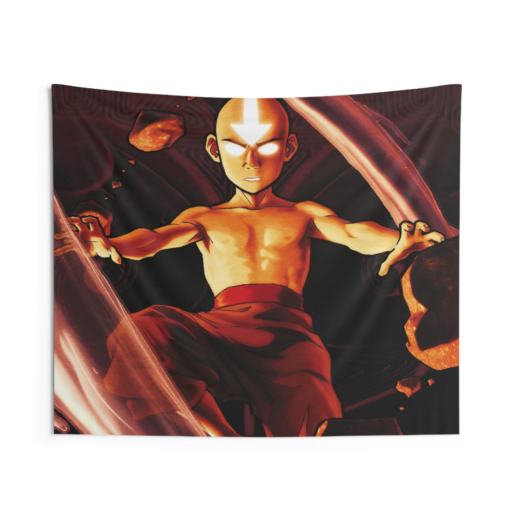 Aang Delivers Judgement Indoor Wall Tapestry