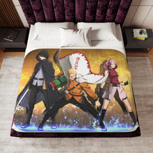 Load image into Gallery viewer, Anime Boruto Sherpa Blanket
