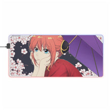Load image into Gallery viewer, Gintama Kagura RGB LED Mouse Pad (Desk Mat)
