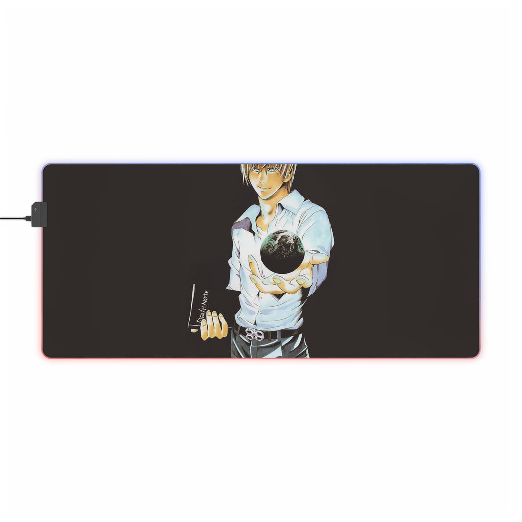 Death Note Light Yagami RGB LED Mouse Pad (Desk Mat)