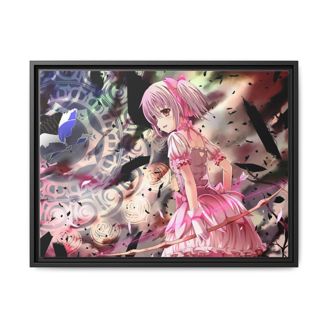 Anime Puella Magi Madoka Magica Canvas Framed Art Print