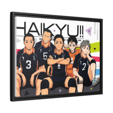 Load image into Gallery viewer, Haikyu!! Canvas Framed Art Print
