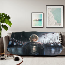 Load image into Gallery viewer, Fate/Apocrypha Ruler Sherpa Blanket

