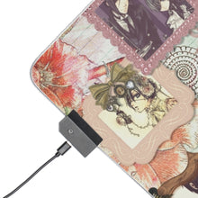Load image into Gallery viewer, Black Butler RGB LED Mouse Pad (Desk Mat)
