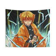 Zenitsu Agatsuma Indoor Wall Tapestry