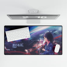 Load image into Gallery viewer, Your Name. Mouse Pad (Desk Mat)
