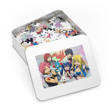 Load image into Gallery viewer, Fairy Tail Natsu Dragneel, Erza Scarlet, Gray Fullbuster, Lucy Heartfilia, Happy Jigsaw Puzzle
