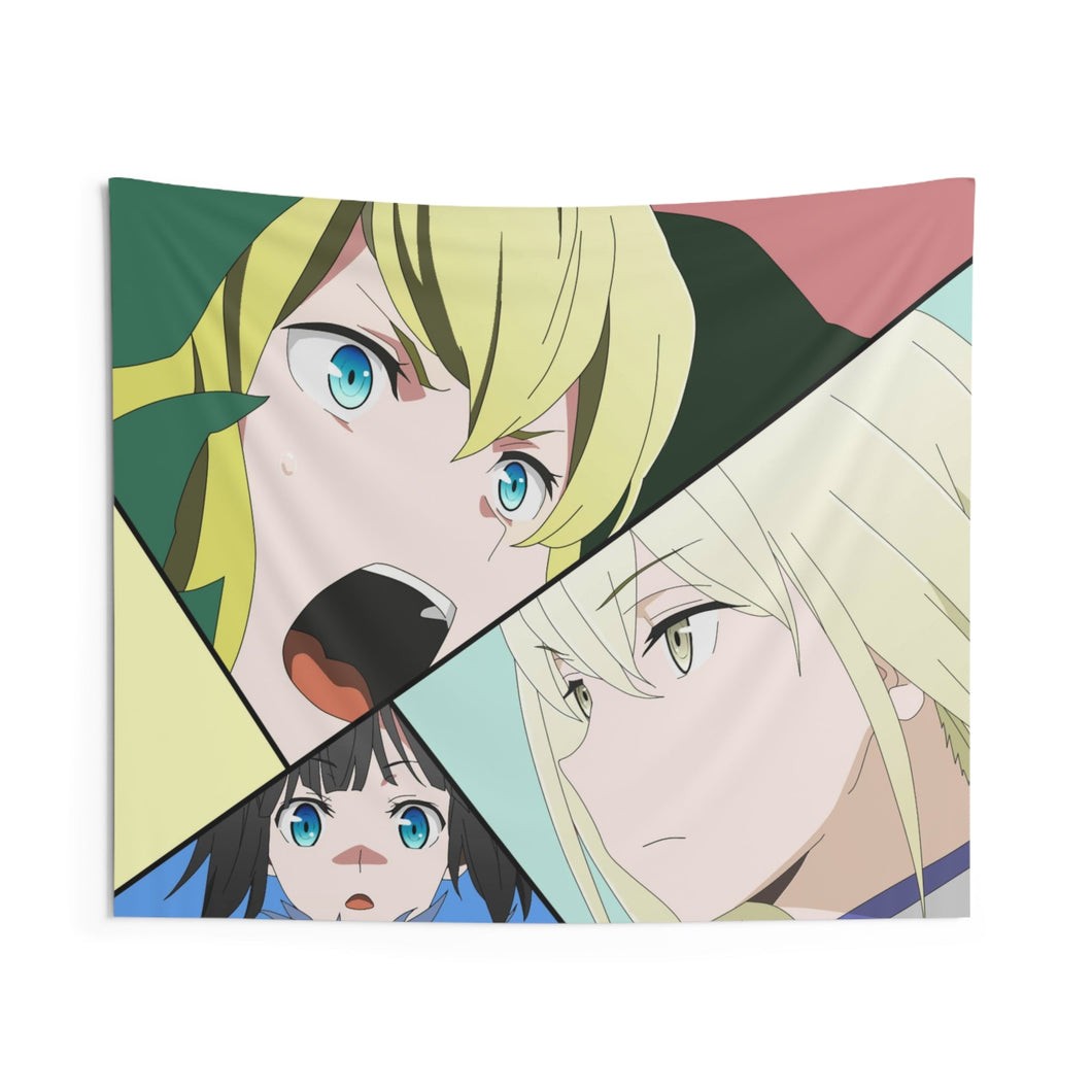 Aiz,Hestia,Lyon and Andromeda Indoor Wall Tapestry