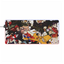 Load image into Gallery viewer, FLCL Haruko Haruhara, Mamimi Samejima, Naota Nandaba, Canti, Takkun RGB LED Mouse Pad (Desk Mat)
