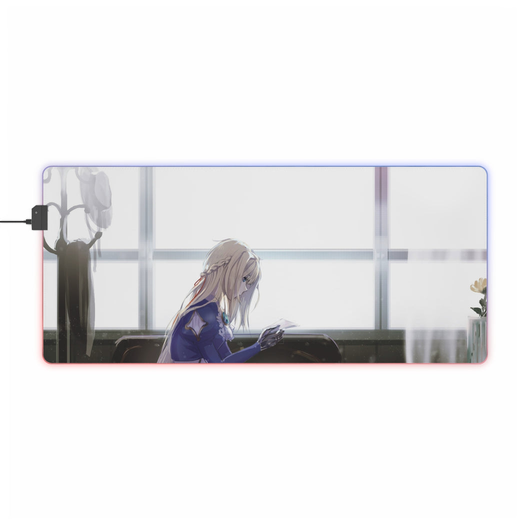Violet Evergarden RGB LED Mouse Pad (Desk Mat)