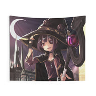 Dark Megumin Indoor Wall Tapestry