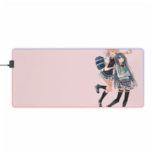 Load image into Gallery viewer, My Teen Romantic Comedy SNAFU Yukino Yukinoshita, Yui Yuigahama RGB LED Mouse Pad (Desk Mat)
