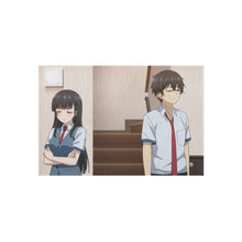 Load image into Gallery viewer, Yume and Mizuto siblings quarrel Rug
