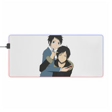 Load image into Gallery viewer, Durarara!! Izaya Orihara RGB LED Mouse Pad (Desk Mat)
