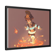 Load image into Gallery viewer, Fire Force Shinra Kusakabe Canvas Framed Art Print

