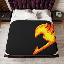 Load image into Gallery viewer, Anime Fairy Tail Sherpa Blanket

