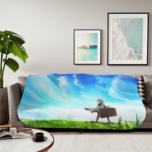 Load image into Gallery viewer, Violet Evergarden Sherpa Blanket
