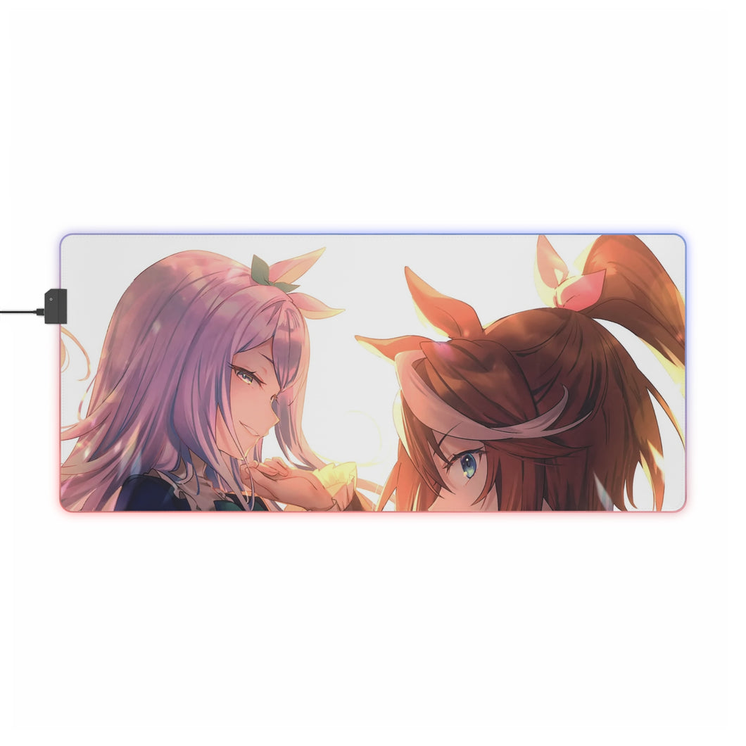 Uma Musume: Pretty Derby RGB LED Mouse Pad (Desk Mat)