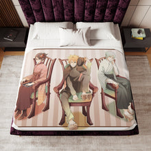 Load image into Gallery viewer, Boruto Sherpa Blanket
