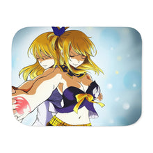 Load image into Gallery viewer, Fairy Tail Lucy Heartfilia Sherpa Blanket
