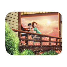 Load image into Gallery viewer, Morning Sonata Sherpa Blanket
