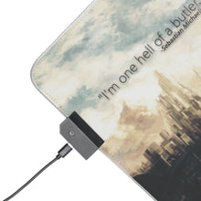 Load image into Gallery viewer, Black Butler RGB LED Mouse Pad (Desk Mat)
