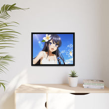 Load image into Gallery viewer, Rascal Does Not Dream Of Bunny Girl Senpai Canvas Framed Art Print
