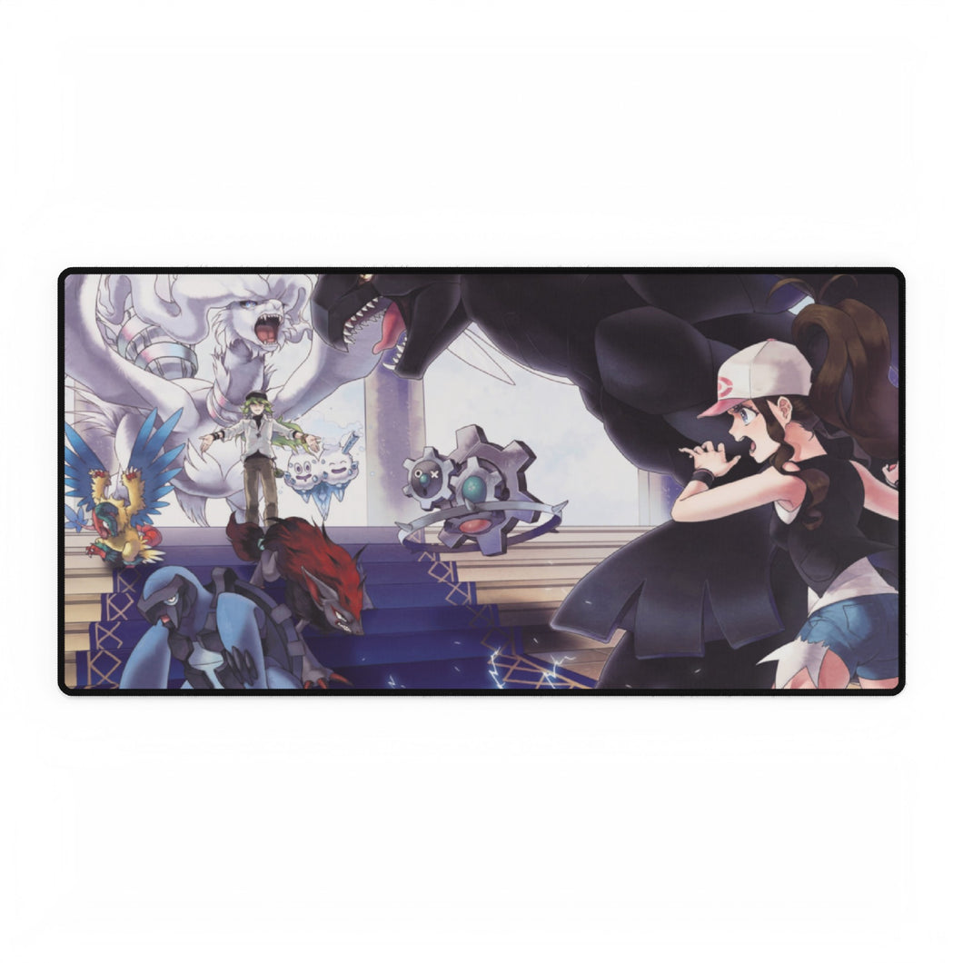 The final fight: Reshiram Vs Zekrom Mouse Pad (Desk Mat)