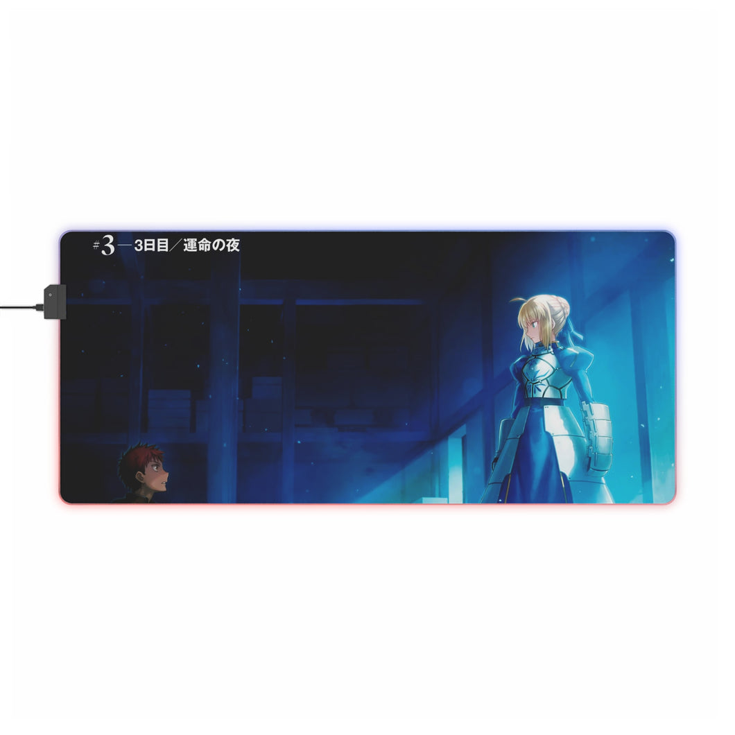 Fate/Stay Night RGB LED Mouse Pad (Desk Mat)