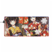 Load image into Gallery viewer, Anime Friends RGB LED Mouse Pad (Desk Mat)
