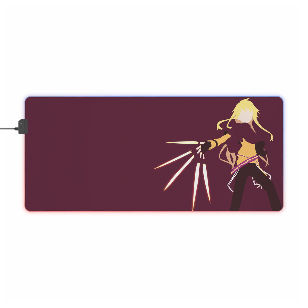 Thor [Index New Testament] Minimalist RGB LED Mouse Pad (Desk Mat)