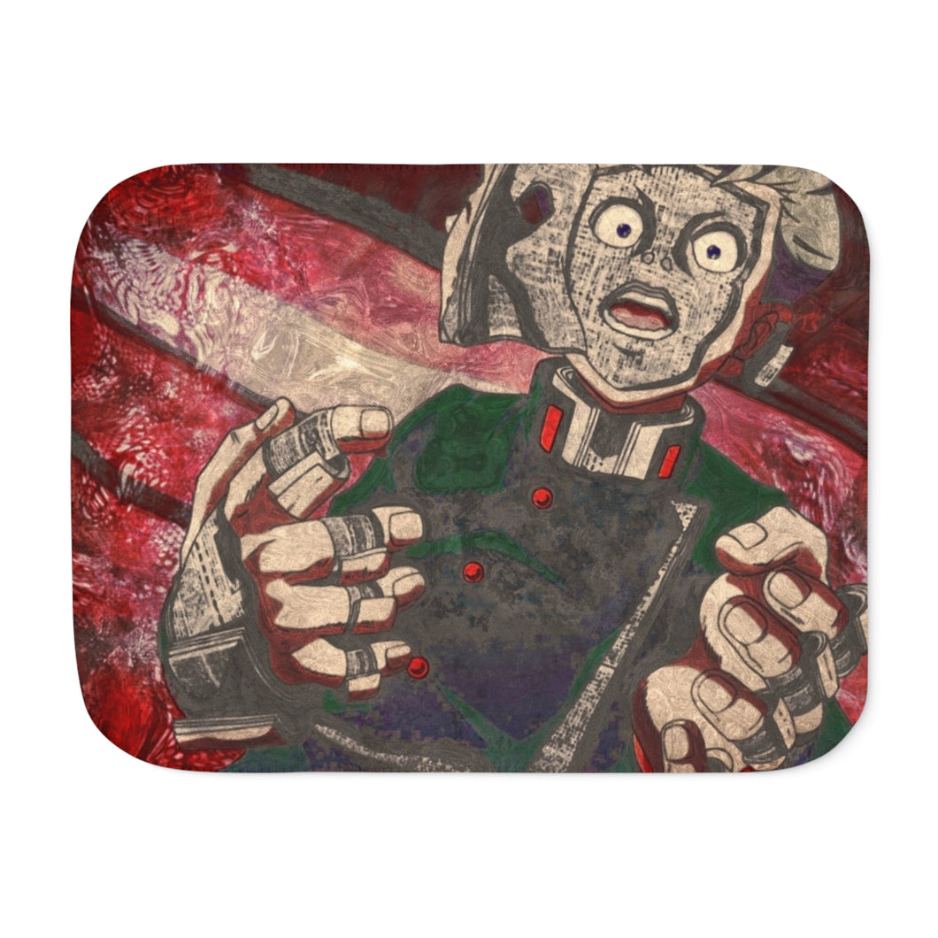 Anime Jojo's Bizarre Adventure Sherpa Blanket