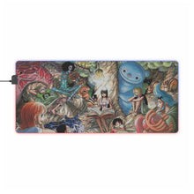 Load image into Gallery viewer, One Piece Monkey D. Luffy, Roronoa Zoro, Sanji, Nico Robin, Tony Tony Chopper RGB LED Mouse Pad (Desk Mat)
