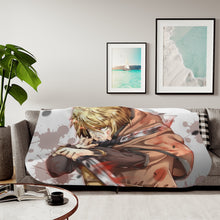 Load image into Gallery viewer, Anime Vinland Saga Sherpa Blanket
