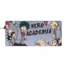 Load image into Gallery viewer, My Hero Academia Izuku Midoriya, Katsuki Bakugou RGB LED Mouse Pad (Desk Mat)
