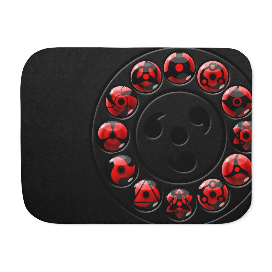 Sharingan Sherpa Blanket