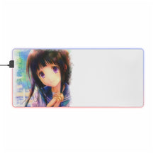 Load image into Gallery viewer, Eru Chitanda  Smile RGB LED Mouse Pad (Desk Mat)
